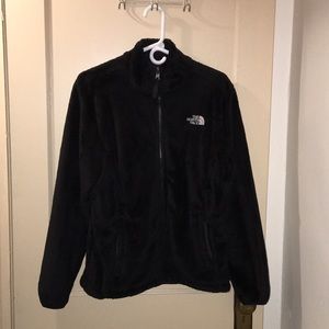 Black zip up The North Face jacket
